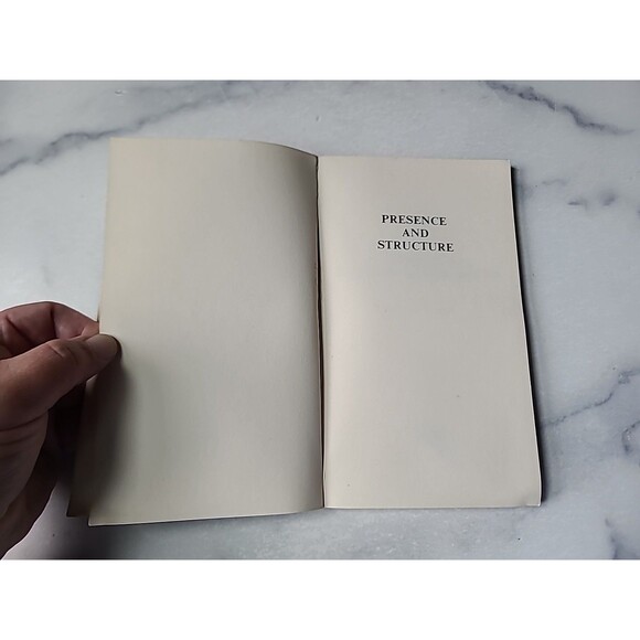 Presence And Structure By Anthony T. Padovano Paperback - Picture 3 of 10